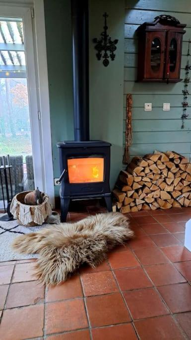 Comfortable Chalet In A Unique Location In Forest Essen Exterior foto
